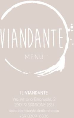 IL VIANDANTE Via Vittorio Emanuele, 2 - 25019 SIRMIONE (BS) www.viandantesirmione.com - Viandante Sirmione