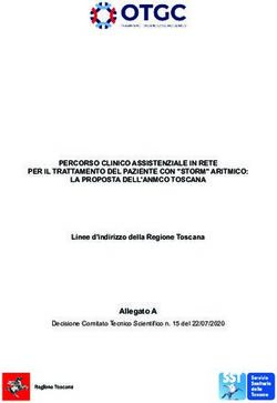 PERCORSO CLINICO ASSISTENZIALE IN RETE PER IL TRATTAMENTO DEL PAZIENTE CON "STORM" ARITMICO: LA PROPOSTA DELL'ANMCO TOSCANA - Allegato A - Regione ...