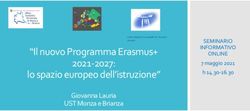 "Il nuovo Programma Erasmus+ 2021-2027: lo spazio europeo dell'istruzione" - Giovanna Lauria UST Monza e Brianza - Rete Europa