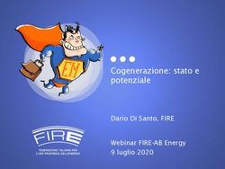 Cogenerazione: stato e potenziale - Dario Di Santo, FIRE Webinar FIRE-AB Energy 9 luglio 2020