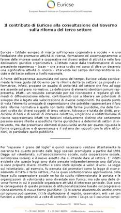 Il contributo di Euricse alla consultazione del Governo sulla riforma del terzo settore