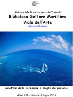 Biblioteca Settore Marittimo Viale dell'Arte - Bollettino delle accessioni e spoglio dei periodici - mit