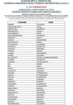 ELEZIONI PER IL RINNOVO DEL - CONSIGLIO NAZIONALE DEGLI STUDENTI UNIVERSITARI (C.N.S.U.) - Unipa