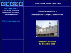 PRESENTAZIONE IGELU INTERNATIONAL GROUP EX LIBRIS USERS