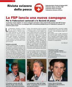 La FSP lancia una nuova campagna - Rivista svizzera della pesca - Schweizerischer Fischerei-Verband