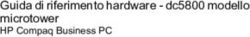 Guida di riferimento hardware - dc5800 modello microtower - HP Compaq Business PC