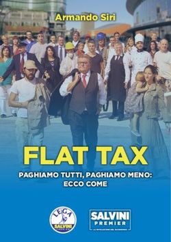 FLAT TAX - Armando Siri - PAGHIAMO TUTTI, PAGHIAMO MENO: ECCO COME - Stopcensura.info