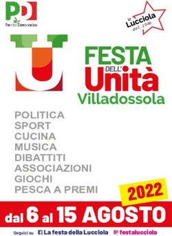 Dal 6 al 15 AGOSTO - POLITICA SPORT CUCINA MUSICA DIBATTITI ASSOCIAZIONI GIOCHI PESCA A PREMI