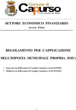 SETTORE ECONOMICO FINANZIARIO