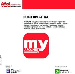 GUIDA OPERATIVA - Afol Metropolitana