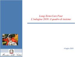 Long-Term-Care Four L'indagine 2019: il quadro di insieme - 4 luglio 2019 - Italia Longeva