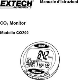 CO2 Monitor Modello CO200 - Manuale D'Istruzioni