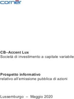 CB-Accent Lux Societ&agrave; di investimento a capitale variabile - Prospetto informativo - Fundstore
