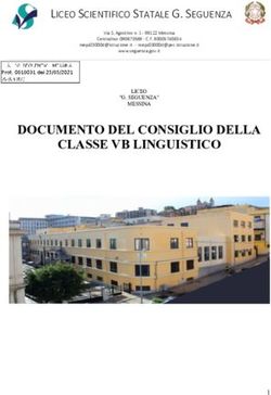 DOCUMENTO DEL CONSIGLIO DELLA CLASSE VB LINGUISTICO