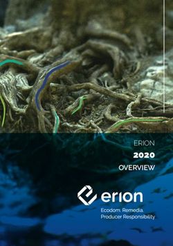 2020 ERION - Erion Essere Sostenibili