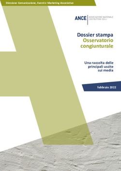 Dossier stampa Osservatorio congiunturale - Una raccolta delle principali uscite sui media - ANCE