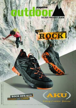 SS 2021 PRODUCT GUIDE - Sport Press