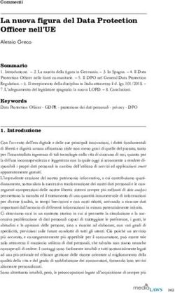 La nuova figura del Data Protection Officer nell'UE - MediaLaws