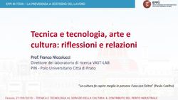 Tecnica e tecnologia, arte e cultura: riflessioni e relazioni - Eppi