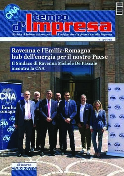 Rivista di informazione per l'artigianato e la piccola e media impresa n. 4-2022