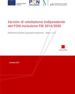 Servizio di valutazione indipendente del PON Inclusione FSE 2014/2020 - Interventi contro la povert&agrave; estrema - Assi 1 e 2