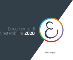 Documento di Sostenibilità 2020 - #makeithappen - Ergon Srl