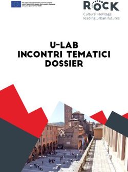 U-LAB INCONTRI TEMATICI DOSSIER - FONDAZIONE ...