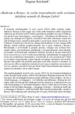 "Radicata a Roma": la svolta transculturale nella scrittura