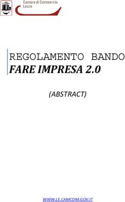 FARE IMPRESA 2.0 REGOLAMENTO BANDO - (ABSTRACT)