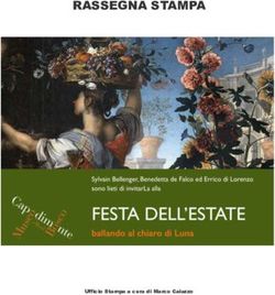 RASSEGNA STAMPA - Premio GreenCare