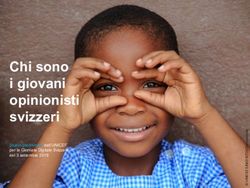 Chi sono i giovani opinionisti svizzeri - Studio preliminare dell'UNICEF per la Giornata Digitale Svizzera del 3 settembre 2019