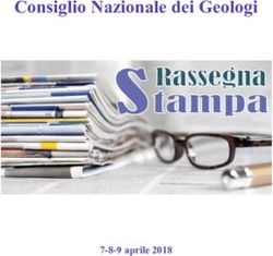 Consiglio Nazionale dei Geologi - 7-8-9 aprile 2018 - Consiglio Nazionale dei ...