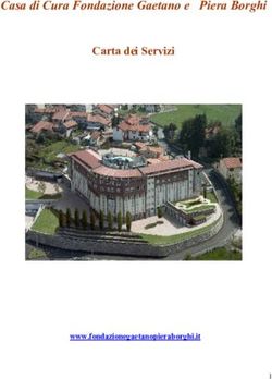 Casa di Cura Fondazione Gaetano e Piera Borghi - Carta dei Servizi - www.fondazionegaetanopieraborghi.it