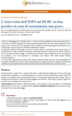 L'INTERVENTO DELL'INPS SUL DURC ON LINE POSITIVO IN CASO DI SCOSTAMENTO NON GRAVE - MYSOLUTION