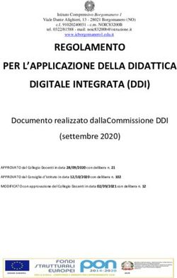 REGOLAMENTO PER L'APPLICAZIONE DELLA DIDATTICA DIGITALE INTEGRATA (DDI)