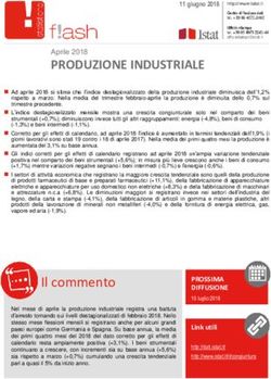 PRODUZIONE INDUSTRIALE - Aprile 2018 - Istat