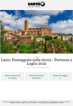 Lazio: Passeggiate nella storia - Partenza 3 - LAZIO - Partenza 3 Luglio 2022