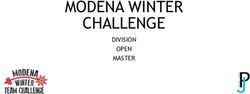 MODENA WINTER CHALLENGE - DIVISION OPEN MASTER - CrossFit 41100