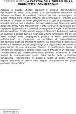 CAPITOLO VII: LA CARTINA DELL'IMPERO NELLA PUBBLICITA' COMMERCIALE - Il Corno d'Africa