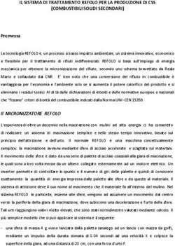 IL SISTEMA DI TRATTAMENTO REFOLO PER LA PRODUZIONE DI CSS (COMBUSTIBILI SOLIDI SECONDARI)