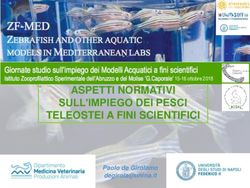 ASPETTI NORMATIVI SULL'IMPIEGO DEI PESCI TELEOSTEI A FINI SCIENTIFICI - Paolo de Girolamo - IZS