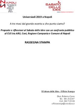 RASSEGNA STAMPA - Il Sabato delle Idee