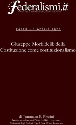 Giuseppe Morbidelli: della Costituzione come costituzionalismo - di Tommaso E. Frosini