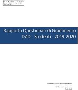 Rapporto Questionari di Gradimento DAD - Studenti 2019-2020