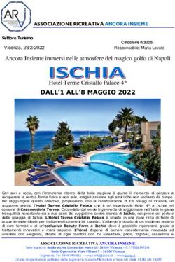 DALL'1 ALL'8 MAGGIO 2022 - Ancora Insieme immersi nelle atmosfere del magico golfo di Napoli