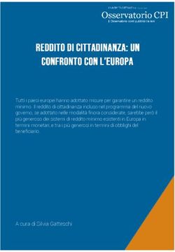 A cura di Silvia Gatteschi - Osservatorio CPI