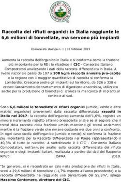 Raccolta dei rifiuti organici: in Italia raggiunte le 6,6 milioni di tonnellate, ma servono pi&ugrave; impianti