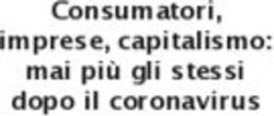 Consumatori, imprese, capitalismo: mai più gli stessi dopo il coronavirus - Comm Hoepli