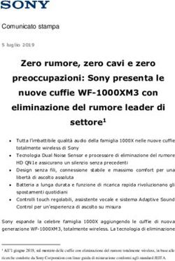 Zero rumore, zero cavi e zero preoccupazioni: Sony presenta le nuove cuffie WF-1000XM3 con eliminazione del rumore leader di settore1