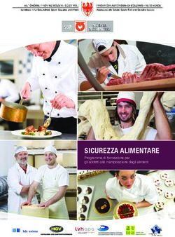 Sicurezza alimentare 1 - Provincia autonoma di Bolzano